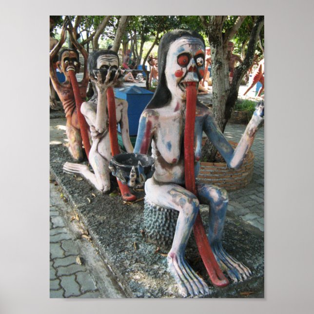 Why the looonnng TONGUE? ... 3 Scary Thai Ghouls Poster (Front)