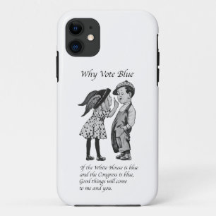 Why Vote Totally Blue in 2028 iPhone 11 Case