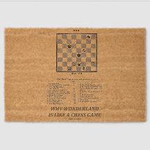 Why Wonderland Is Like A Chess Game (Preface)