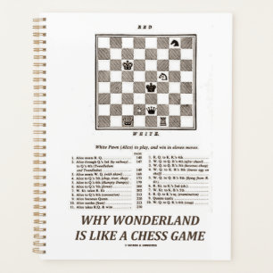 Why Wonderland Is Like A Chess Game (Preface) Planner