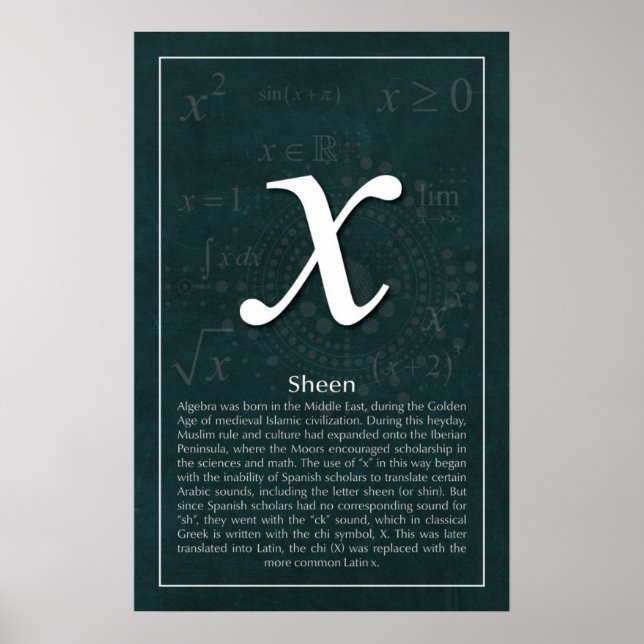 Why X? Poster (Front)