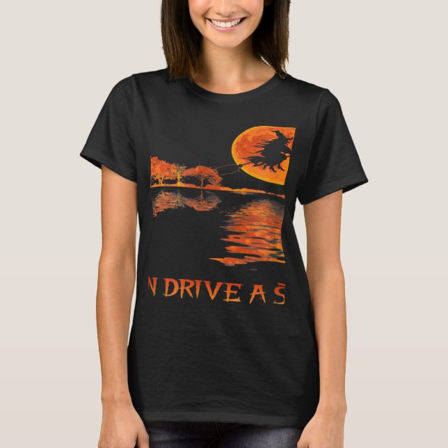 Why Yes Actually I Can Drive A Stick Halloween Wit T-Shirt (Front)