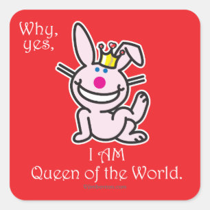 Why Yes Square Sticker