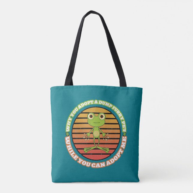 Why You Adopt A Dump Furry Pet While You Can Adopt Tote Bag (Back)