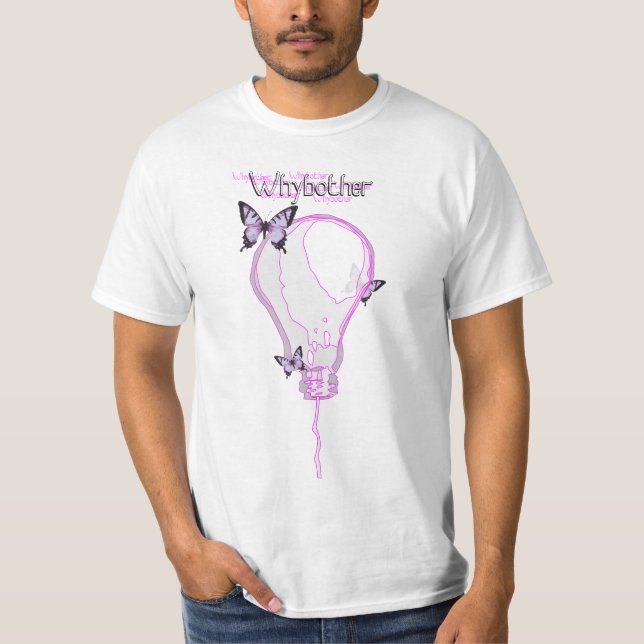 WhyBother? Idea Tee (White) (Front)