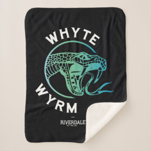 Whyte Wyrm Logo Sherpa Blanket