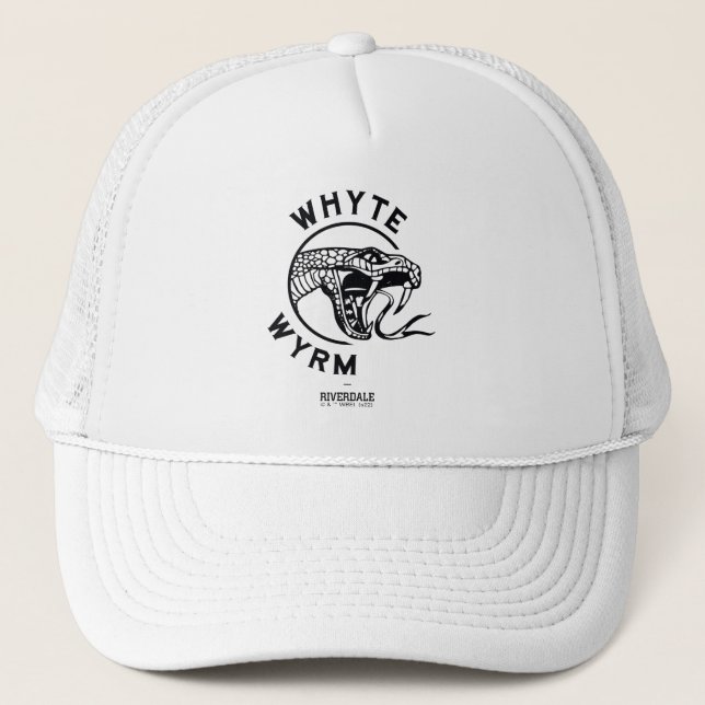 Whyte Wyrm Logo Trucker Hat (Front)
