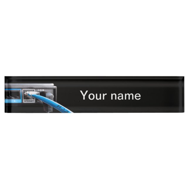 Wi-Fi router Nameplate (Front)