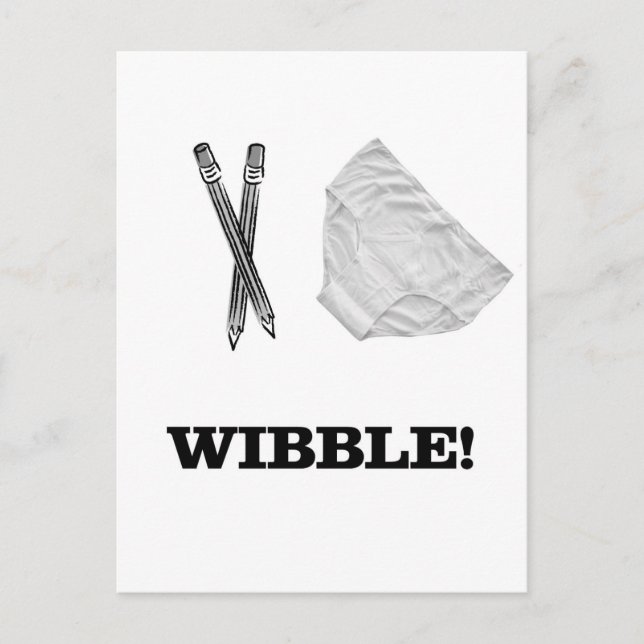 Wibble Postcard (Front)