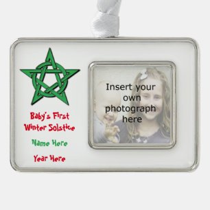 Wicca Baby's 1st Winter Solstice Keepsake Ornament