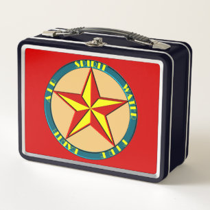 Wicca Magica Pentacle Metal Lunch Box