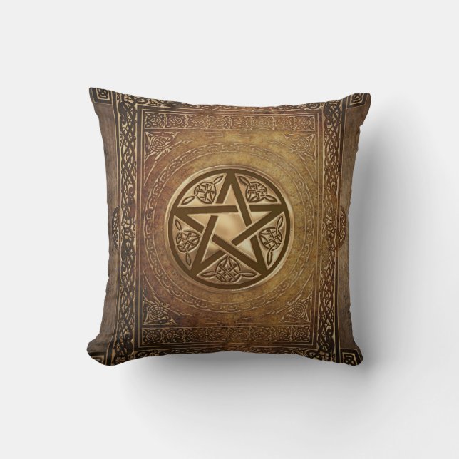 Wicca Rustica: Book of Shadows Cushion (Front)