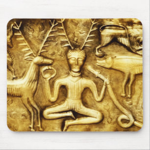 Wicca Rustica: Gundestrup Cauldron Cernunnos Mouse Pad