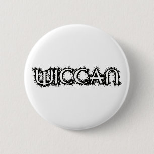 Wiccan 6 Cm Round Badge