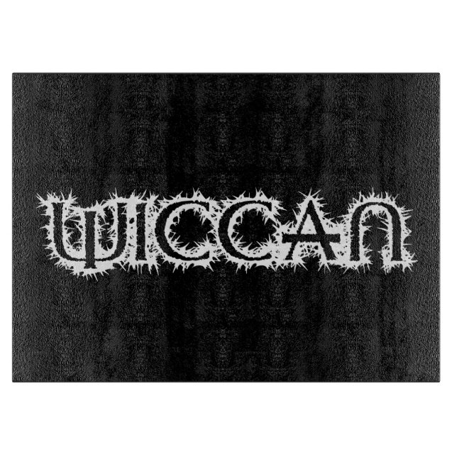Wiccan Cutting Board (Front)