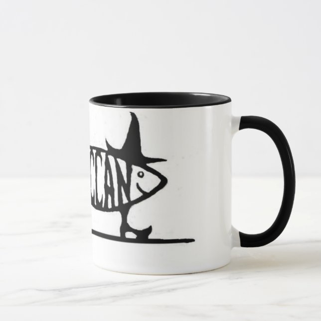 Wiccan Fish Mug (Right)