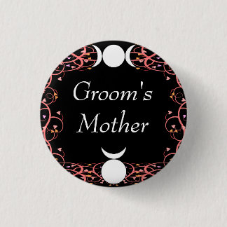 Wiccan God & Goddess Groom's Mother Pin
