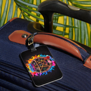Wiccan Goddess Luggage Tag