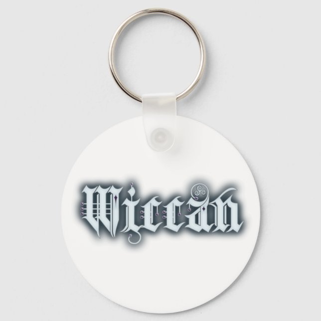 Wiccan Key Ring (Front)