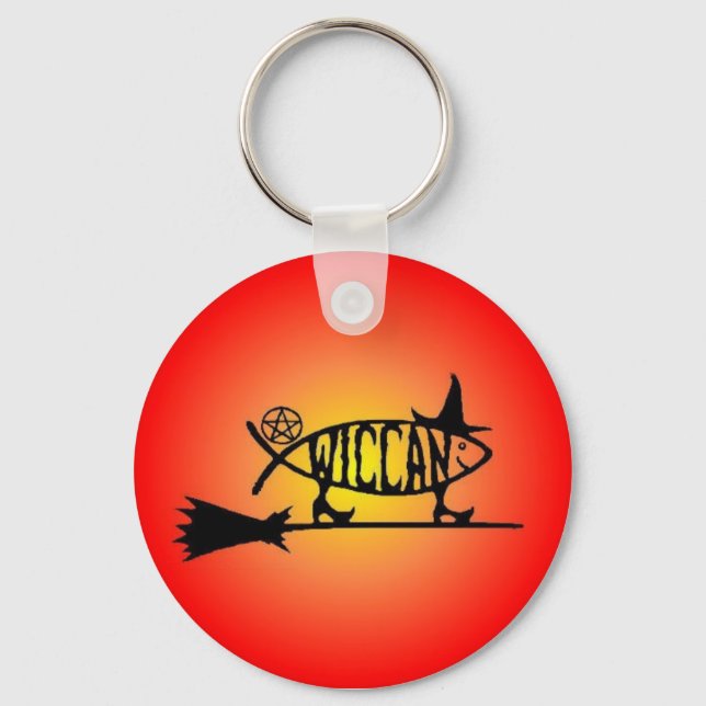 Wiccan Key Ring (Front)