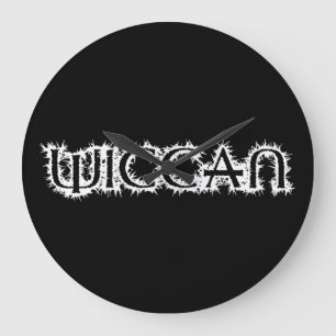 Wiccan Large Clock