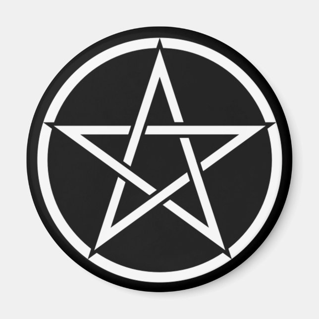 Wiccan & Magick Pentagram Pentacle - M1 Magnet (Front)