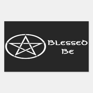 Wiccan & Magick Pentagram Pentacle - M1 Rectangular Sticker