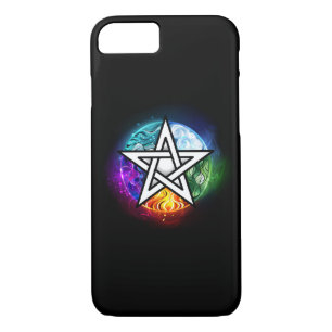 Wiccan pentagram iPhone 8/7 case