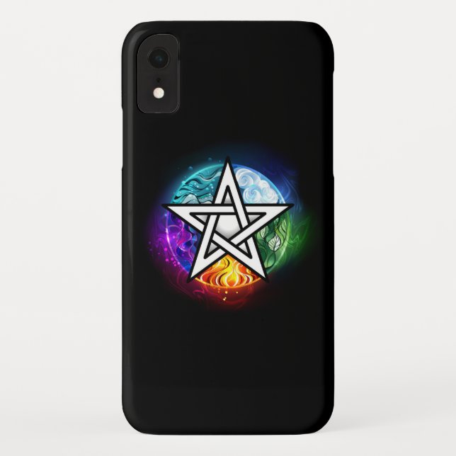 Wiccan pentagram Case-Mate iPhone case (Back)