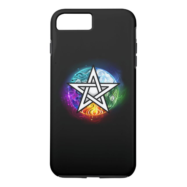 Wiccan pentagram Case-Mate iPhone case (Back)