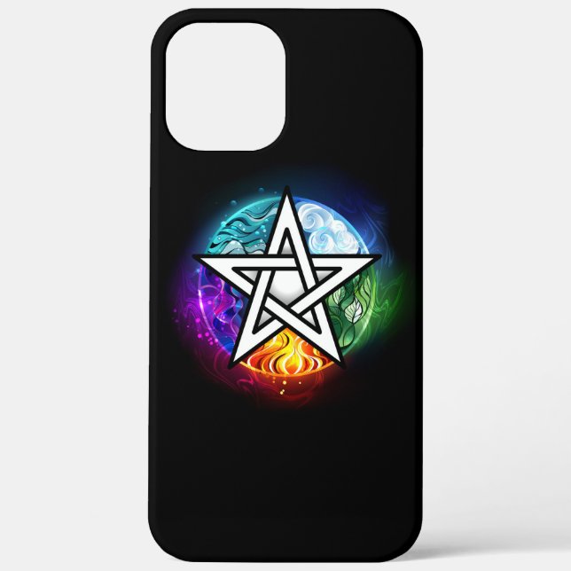 Wiccan pentagram Case-Mate iPhone case (Back)