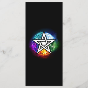 Wiccan pentagram menu