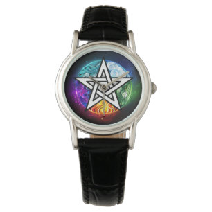 Wiccan pentagram watch