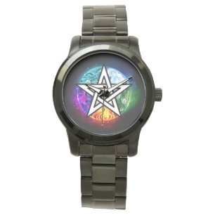 Wiccan pentagram watch