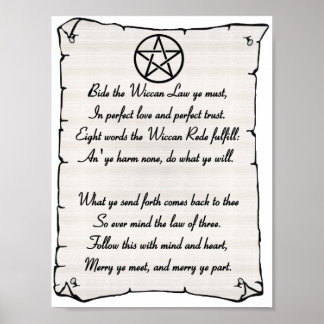 Wiccan Posters | Zazzle.com.au