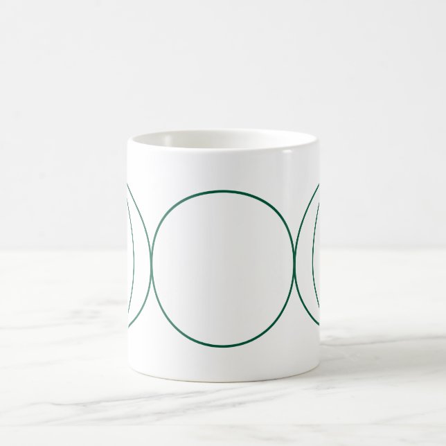 Wiccan Symbol Line Art Mug (Center)