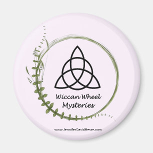 Wiccan Wheel Mysteries Magnet