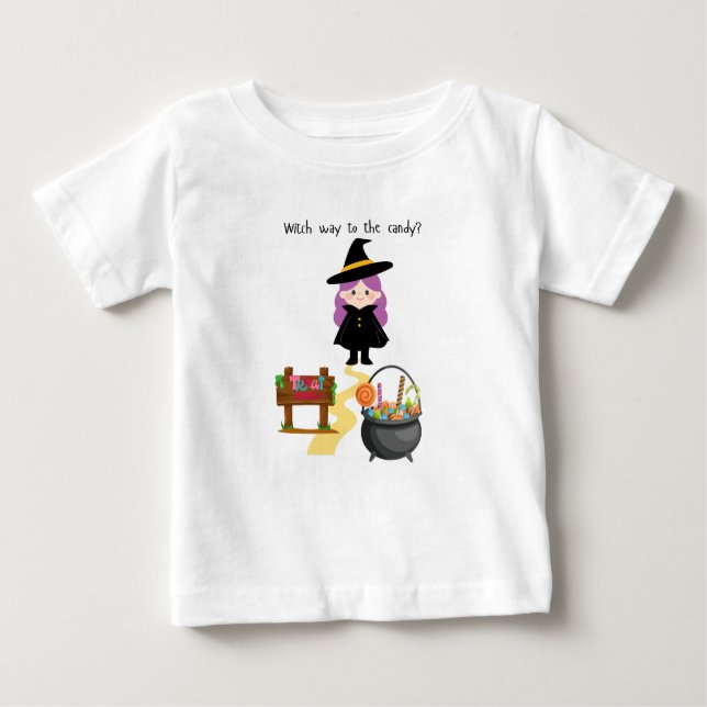 Wich way to the candy baby T-Shirt (Front)