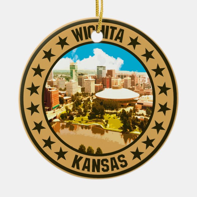 Wichita                                            ceramic ornament (Front)