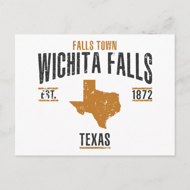 Wichita Falls Postcard (Front)