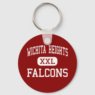 Wichita Heights - Falcons - High - Wichita Kansas Key Ring