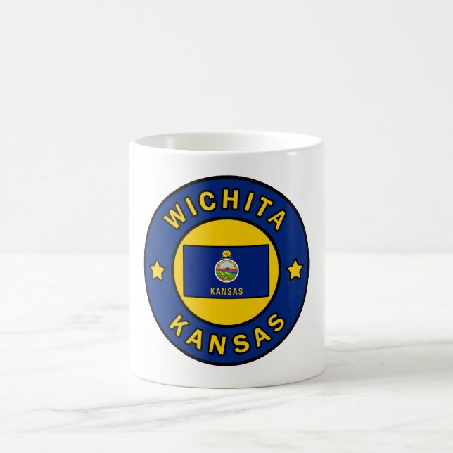 Wichita Kansas Coffee Mug (Center)