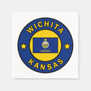 Wichita Kansas Napkin
