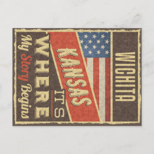 Wichita Kansas Postcard