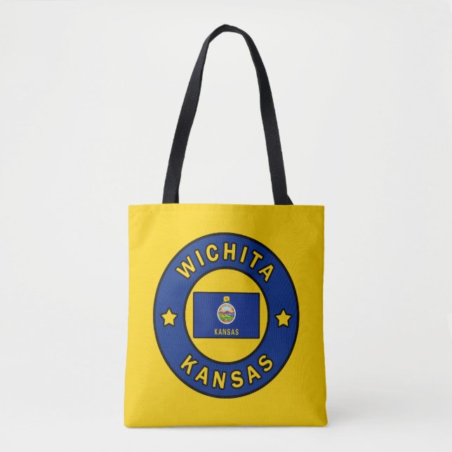 Wichita Kansas Tote Bag (Front)