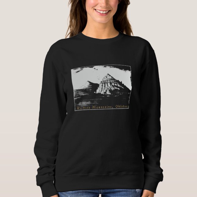 Wichita Mountains Granite Oklahoma United States Sweatshirt (Front)