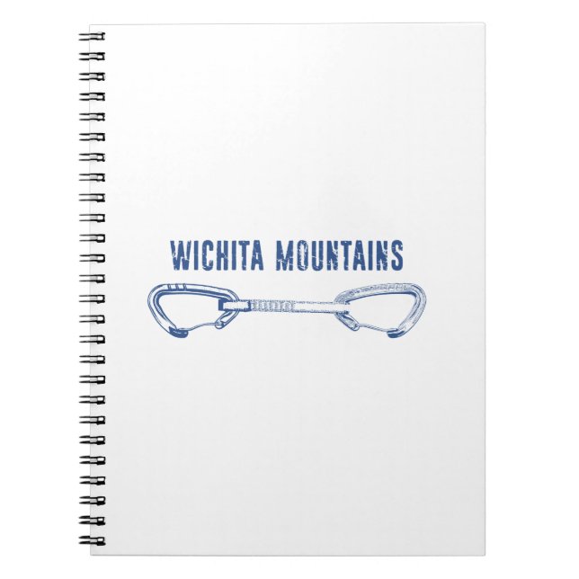 Wichita Mountains Rock Climbing Quickdraw Notebook (Front)
