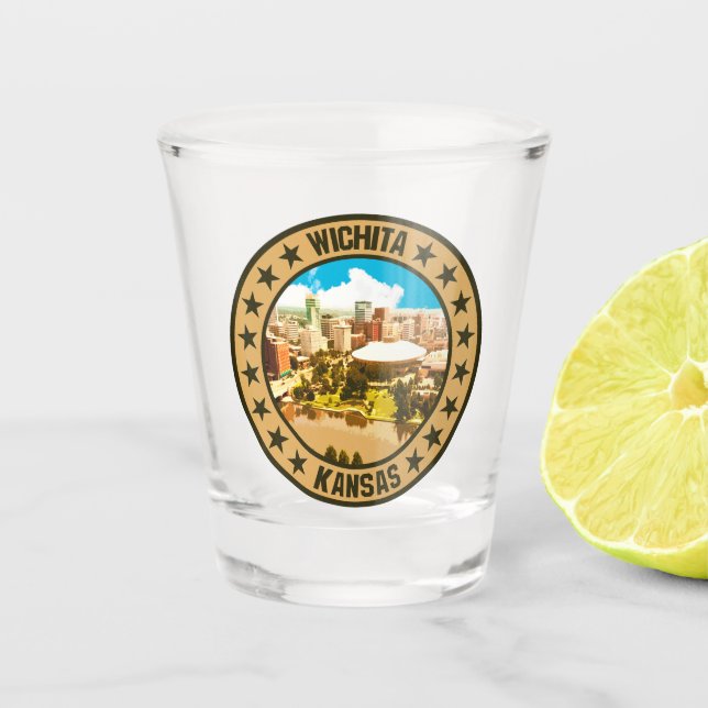 Wichita                                            shot glass (Front)