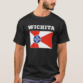 Wichita T shirt USA Tee Travel Kansas Flag Gift Am
