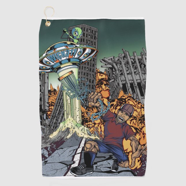 Wick311, Disc Golf Towel, Microfiber Golf Towel (Front)